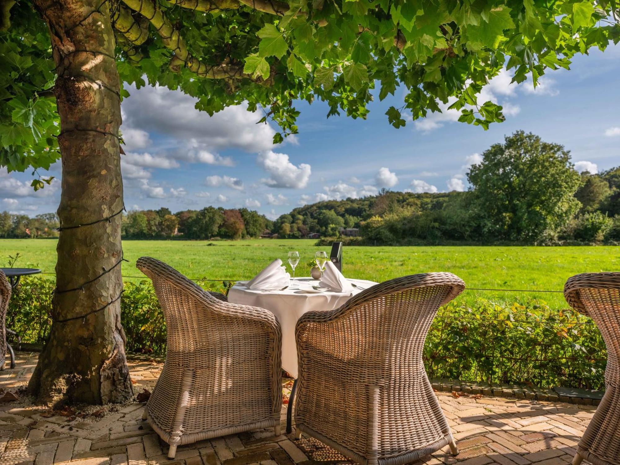 Restaurant Hotel Merlet Schoorl Bagian luar foto